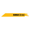 DeWalt Metal Cutting Reciprocating Saw Blades, 6 in, 24 TPI, Straight Back, Bulk, 100/PKG, #DW4813B