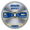 Irwin Marathon® Miter/Table Saw Blades, 10", 60 Teeth #IR-14074 (5/Pkg)