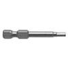 Apex Tool Group Metric Socket Head Power Bits, 5 mm, 1/4 in Drive, 1-15/16 in, 1/BIT #AM5MM