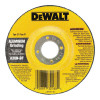 DeWalt HP T27 Aluminum Grinding Wheel, 4-1/2 in dia, 7/8 in Arbor, 13,300 RPM, 25/EA, #DW8404