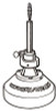 Ridgid Tool Company Drain Cleaner Adapter, 50 ft x 5/16 in Cable w/Drop Head, A-17-E, 1 EA, #92100