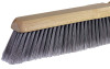 Weiler Horsehair Fine Sweep Brushes, 24 in Hardwood Block, 3 in Trim, 1/EA, #42002