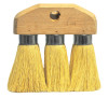 Weiler Roof Brushes, 6 1/4 in Hardwood Block, 3 1/4 in Trim L, Tampico Fill, 12/PK, #44010