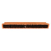 Magnolia Brush No. 35 Line Floor Brushes, 18 in, Coarse BR Plastic/Silver Flagged-Tip Plastic, 1/EA, #3518
