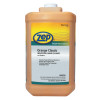 Zep Inc. Orange Classic Industrial Hand Cleaner with Pumice, Orange, Bottle, 1 gal, 4/CA, #1046475