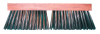 Magnolia Brush Carbon Steel Wire Street Push Broom, 16 in Hardwood Block, 3-3/4 in Trim L, 1/EA, #3916
