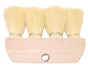 Magnolia Brush Three or Four Knot Roofers Brush, 8 1/4 in Wood Block, 3 1/2 in Trim L, Tampico, 12/CTN, #194