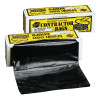 Warp Brothers Flex-O-Bag Trash Can Liners, 55 gal, 3 mil, 36 in X 56 in, Black, 30/BX, #HB5530