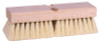Weiler Deck Scrub Brushes, 10 in Hardwood Block, 2 in Trim, Palmyra Fill, 12/EA, #44026