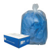 WEBSTER INDUSTRIES Clear Low-Density Can Liners, 7-10gal, .6mil, 24 x 23, Clear, 1/CT, #WBI242315C