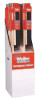 Weiler Coarse Sweeping Broom Display Packs, 24 in Hardwood Block, 4 in Trim L, Palmyra, 1/DS, #36639