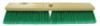 Weiler Perma-Sweep Floor Brush, 24 in Foam Block, 3 in Trim L, Yellow Polypropylene, 1/EA, #42166