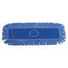 Boardwalk Mop Head, Dust, Looped-End, Cotton/Synthetic Fibers, 24 x 5, Blue, 1/EA, #BWK1124