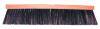 Magnolia Brush Heavy-Duty Street Brooms, 24 in Hardwood Block, 4 1/4 in Trim L, Blue Plastic, 1/EA, #6424A