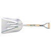 The AMES Companies, Inc. Aluminum Scoops, 20 in X 15 3/4in  Blade, 27 in White Ash Cushion D-Grip Handle, 1/EA, #1681400