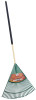 The AMES Companies, Inc. Lawn Rake, 24 in Plastic Blade, 48 in White Ash Handle, 1/EA, #1925000