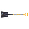 The AMES Companies, Inc. Forged Square Point Shovels with D-Top, 11 1/2 in x 9.64 in, 6/BD, #2586000