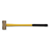 Ampco Safety Tools Non-Sparking Sledge Hammers, 3 lb, 15 in L, 1/EA, #H69FG