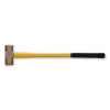 Ampco Safety Tools Non-Sparking Sledge Hammers, 10 lb, 33 in L, 1/EA, #H72FG