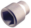 Ampco Safety Tools Sockets, 1/2 in Drive, 7/16 in, 6 Points, 1/EA, #SS12D716
