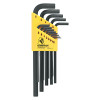 Bondhus Hex L-Wrench Key Sets, 13 per holder, Hex Tip, Inch, 1/ST, #12137