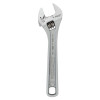 Channellock Adjustable Wrenches, 4 in Long, .51 in Opening, Chrome, 5/EA, #804