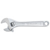 Crescent Adjustable Chrome Wrenches, 8 in Long, 1 1/8 in Opening, Chrome Plated, 6/EA #AC28BK