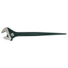 Crescent Adjustable Construction Wrench, 10-5/8 in L, 1-1/8 in Opening, Black Oxide, 1/EA #AT210SPUD