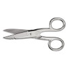 Crescent/Wiss Double Notched Electrician's Scissors, 5-1/4 in, Vinyl Pouch, 1/EA #175E5V