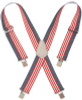 CLC Custom Leather Craft RED WHITE & BLUE 2" WIDEWORK SUSPENDERS, 1/EA, #110USA