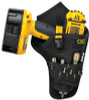 CLC Custom Leather Craft Cordless Drill Holsters, Holds Most T-handle drills, Polyester, 2/EA, #5023