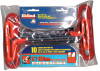Eklind Tool Cushion Grip Hex T-Key Sets, 10 per pouch, Hex Tip, Inch, 6 in Handle, 1/SET, #53610