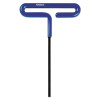 Eklind Tool Individual Cushion Grip Hex T-Keys, 6 mm, 9 in Long, Black Oxide, 6/EA, #54960