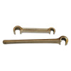 Gearench Titan Valve Wheel Wrenches, Cast Bronze, 8 in, 21/32 in Opening, 1/EA, #VW0BR