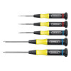 General Tools 5-Piece Precision Screwdriver Sets, Phillips; Slotted, 4/ST, #700