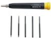 General Tools 5 Piece Precision Screwdrivers, Phillips; Torx; Slotted, 6/EA, #735