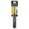 General Tools Carded Multi-Pro All in One Screwdriver, Slotted; Phillips; Square; Torx, 8.5" L, 3/PK, #8140C