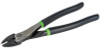 Greenlee Terminal Crimping Tools, 9 1/2 in, 10-22 AWG, Dipped Grip Handle, Green/Black, 1/EA, #52046262