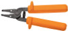 Klein Tools Insulated Wire Strippers, 6 in, 10-18 AWG, Orange, 1/EA, #11045INS