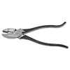 Klein Tools Ironworkers Pliers, 9 9/32 in Length, 23/32 in Cut, Plain Hook Bend Handle, 1/EA, #2139ST