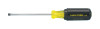 Klein Tools Cabinet-Tip Cushion-Grip Screwdriver, 3/16 in, 7 3/4 in Overall L, 1/EA, #6014