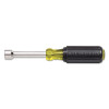 Klein Tools Hollow Shaft Cushion-Grip Nut Drivers, 3/16 in, 6 3/4 in Overall L, 1/EA, #630316