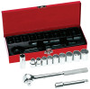 Klein Tools 12 Piece Socket Sets, 1/2 in, 1/SET, #65510