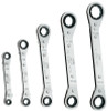 Klein Tools Fully-Reversible Ratcheting Offset Box Wrench Sets, Inch, 1/SET, #68245