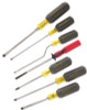 Klein Tools 7 Pc. Screwdriver Sets, Phillips; Slotted, 1/SET, #85077