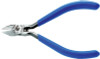 Klein Tools Midget Diagonal-Cutting Pliers, 4 1/2 in, Flush, 1/EA, #D2594C