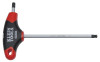 Klein Tools Journeyman T-Handle Ball-Hex Keys, 9/64 in, 6 in Long, 1/EA, #JTH6E09BE