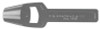 C.S. Osborne Arch Punches, 13/16 in tip, Carbon Steel, 1/EA, #1491316