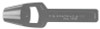 C.S. Osborne Arch Punches, 1 3/4 in tip, Carbon Steel, 1/EA, #149134