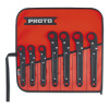 Stanley Products Ratcheting Flare Nut Wrench Sets, Inch, 7 per pouch, 1/SET, #J3800A